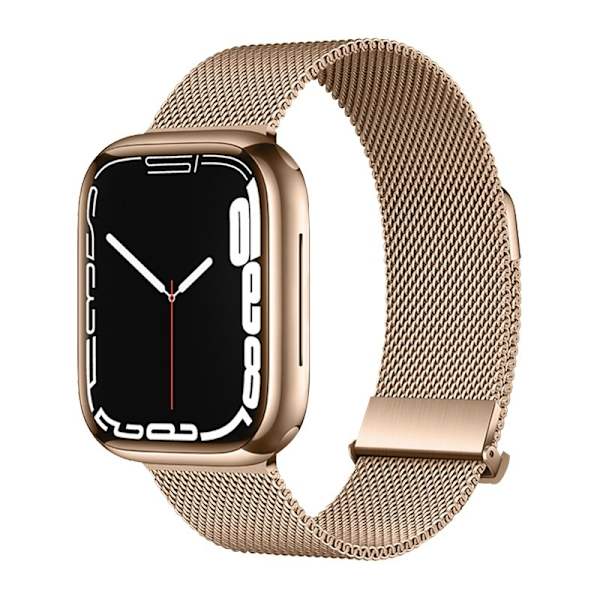 Kellon ranneke Apple Watch iWatch 42/44/45/49mm Ruusukulta