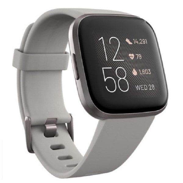 Smartklokke Tilbehør for Fitbit Versa 2 Rem Erstatning Armbånd Klokkereim for Fitbit Versa Lite Armbånd Lavender S