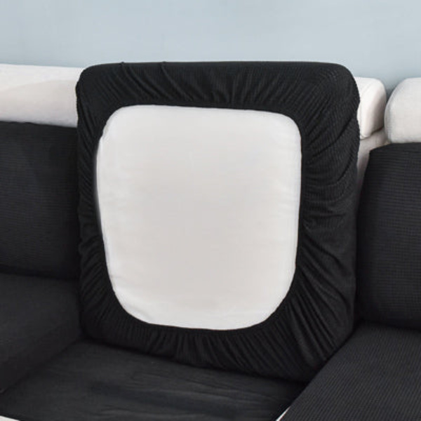 Sofa Pude Betræk Elastisk Boligindretning Ensfarvet Beskytter Sofa Betræk Personlighed Matchende Vaskbart Sofa Betræk Overtræk 15 XXXL