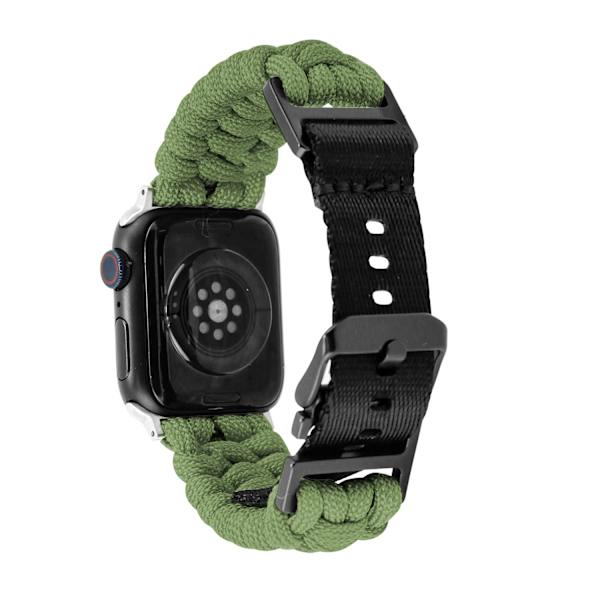 Klockarmband för Apple Watch iWatch Armégrön 38/40/41mm