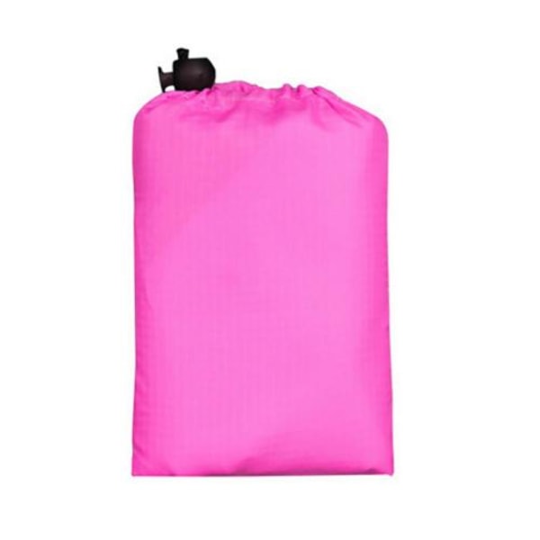 Bærbar Strand Camping Måtte Vandtæt Camping Picnic Måtte Strandtæppe Jordmadras Multi Udendørs Camping Måtte Rose Red