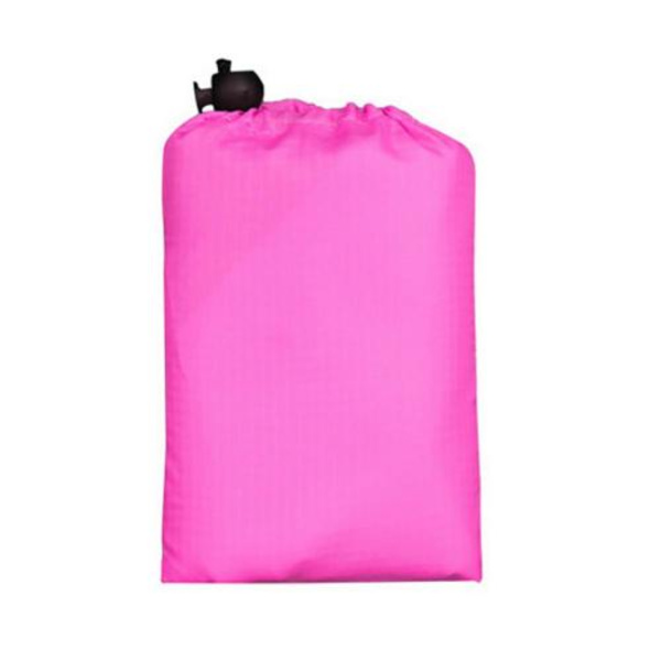 Bærbar Strand Camping Matte Vanntett Camping Piknik Matte Strandteppe Underlagsmadrass Multi Utendørs Camping Matte Rose Red
