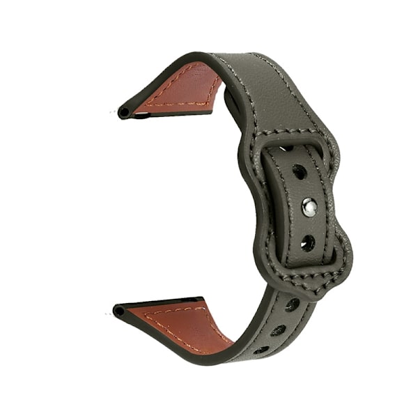 Kellon ranneke Apple Watch iWatch -kelloon, soveltuva koko 22 mm, avokadonvihreä - 8-muotoinen kapea vyötärö