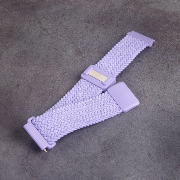 Klockarmband för Apple Watch iWatch 38/40/41MM plast inre magnetiskt spänne matt lila
