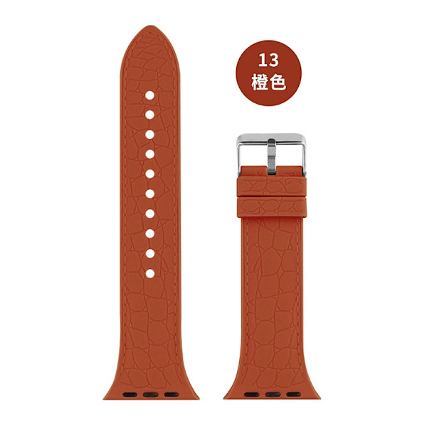Klockarmband för Apple Watch iWatch 42/44/45/49mm Orange