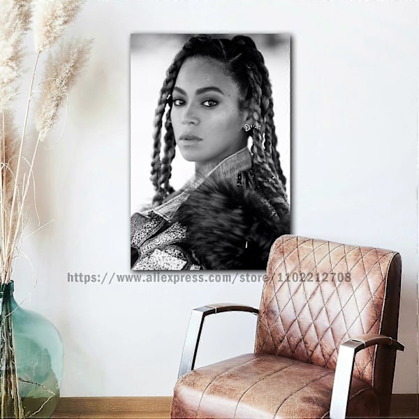 Beyonce plakat dekorativt lerret 24x36 plakat rom bar kafé dekorasjon gave trykk kunst veggkunst Stil-9 30x45cm Uten Ramme Style-9 30x45cm No Frame
