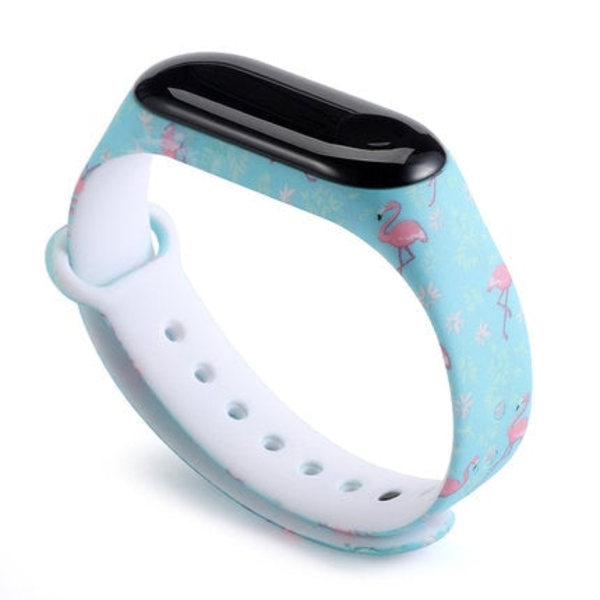 Stropp for Xiaomi Mi Band 6 5 4 3 Sport Armbånd Silikonarmbånd Mi Band 3 4 Band5 erstatningsstropper For mi band 6 klokkebånd A53 For mi band 4