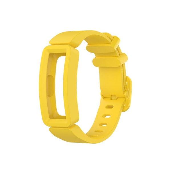 Ersättningsmjuk silikonrem för Fitbit ace 2 Kids Smart Watch Band Klassiskt armband för Fitbit Inspire/Inspire HR-armband White