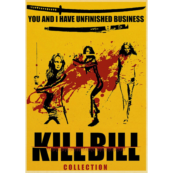 Klassiske Film Retro Plakater Beetlejuice Parasitt Små Kvinner Nostalgi Kunst Maleri Hjem Rom Dekor Veggklistremerker 30X21CM Q03235