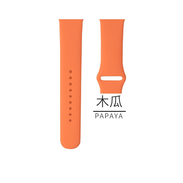 Kellon ranneke Apple Watch iWatch -kelloon. Soveltuu: 1-9 sukupolvi SE 38/40/41 standardi 48 papaija