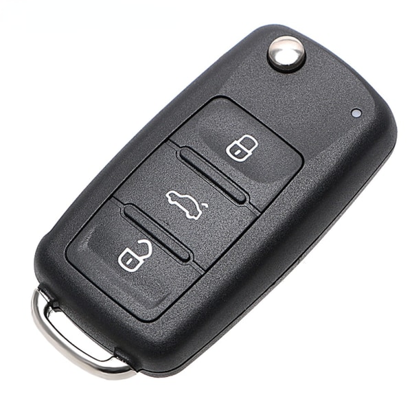 Bilnyckelskal med 3 knappar Fjärrkontroll för Beetle/Caddy/Eos/Golf/Jetta/Polo/Scirocco/Tiguan/Touran/UP För tomma case Cover Default Title