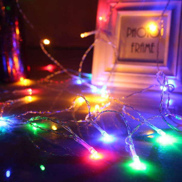6m Julehave LED Julelys Udendørs Dekorations Lys Kæde til Bar Fest Bryllup Nytår Guirlande Hjem warm white