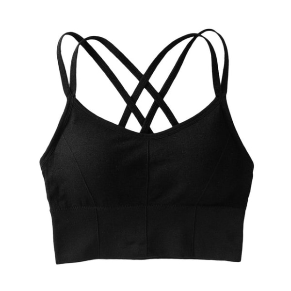 Yoga BH Kvinder Stødsikker Sexet Ryg Sports BH'er Åndbar Atletisk Fitness Løbe Gym Vest Color 6