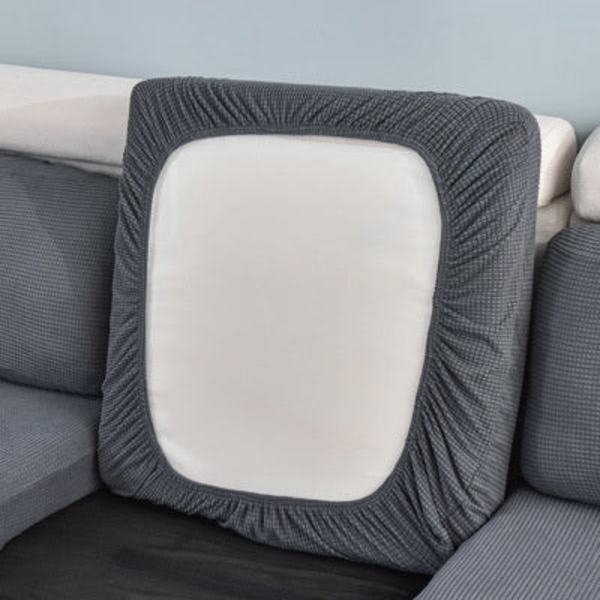 Sofa Pude Betræk Elastisk Boligindretning Ensfarvet Beskytter Sofa Betræk Personlighed Matchende Vaskbart Sofa Betræk Overtræk 9 XXXXL