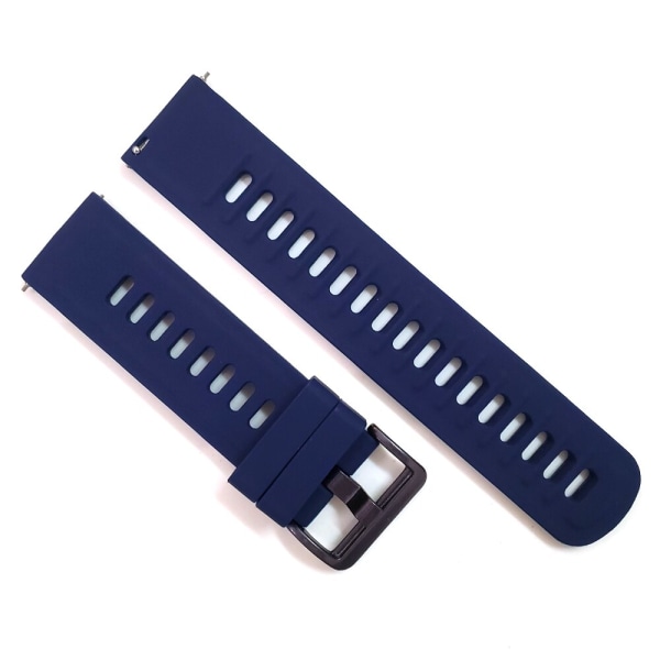 Klockarmband för Xiaomi Huami Amazfit Smart Watch Silikonarmband till Amazfit Bip GTR 47 mm 42 mm GTS 2 2e Stratos armband Black For Amazfit Bip