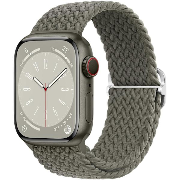 Klockarmband för Apple Watch iWatch 38/40/41mm Olivgrön
