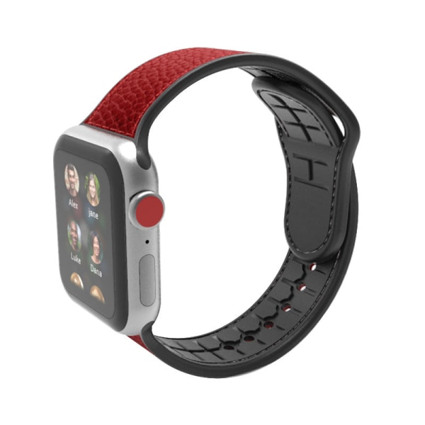 Läderarmband för Apple Watch och Apple Watch Skin purple 42/44mm
