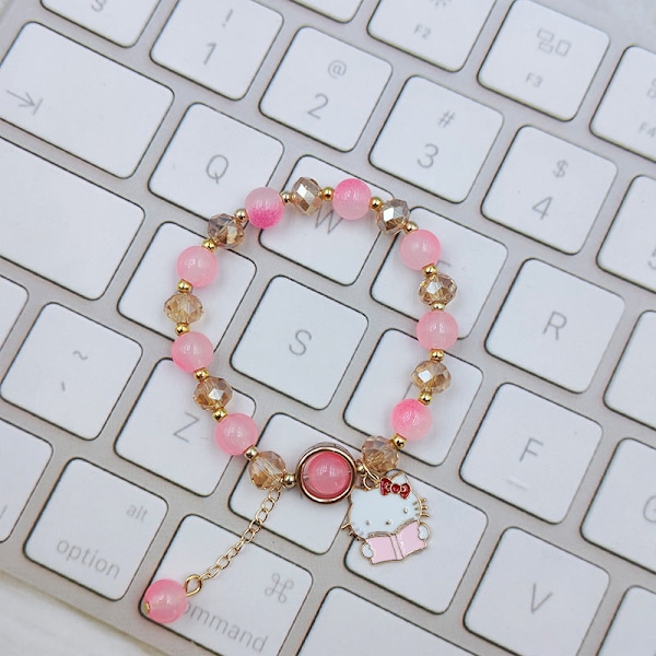 Studentarmband Dam Is Kristall Tecknad Cinnamoroll Babycinnamoroll Clow M Sanrio Söt Envelope Hello Kitty * bags