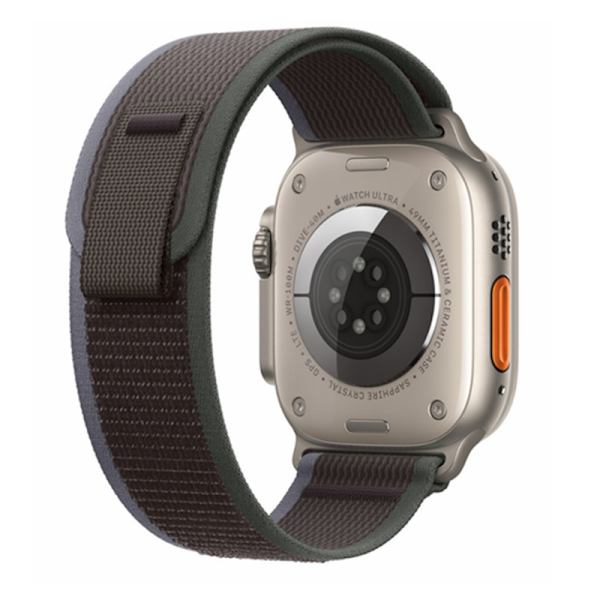 Klockarmband för Apple Watch iWatch 38/40/41/ s1042mm blå med svart
