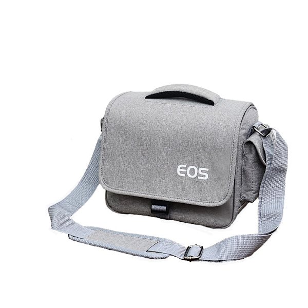 T&amp;YFOTOP DSLR-kameralaukut, ammattimaiset kameralaukut, olkalaukut Nikon Canon Sony -objektiiveille, käsilaukut ulkokuvaukseen Tra Medium Dark Grey