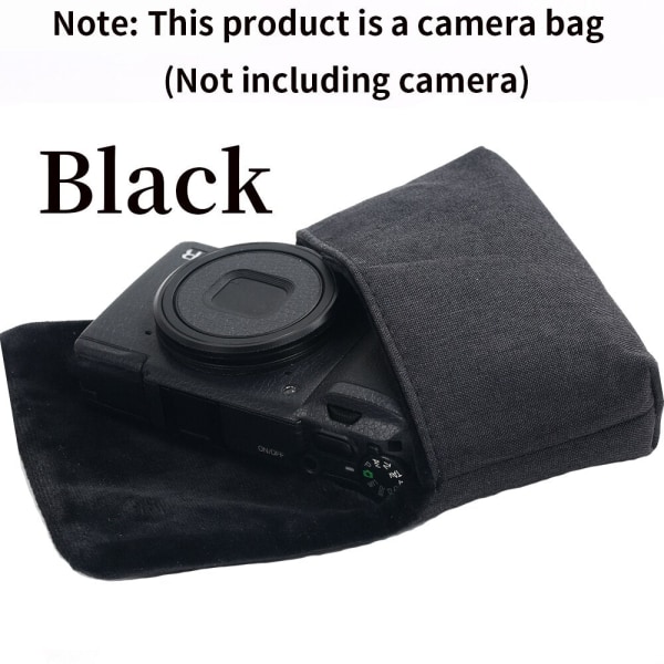 Kameraförvaringsväska Lämplig För Sony RX100 M2 M3 M4 M5 M6 M7 Micro Single Bag Ricoh GR2 GR3 Canon G7X G9X G7X2 Kameraväska Red