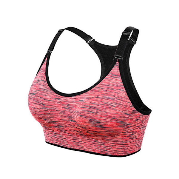 Joogaliivit Naiset Langattomat Säädettävät Fitness Toppi Urheiluliivit Black L