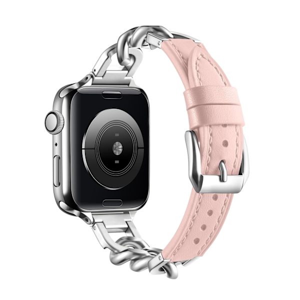 Kellon ranneke Apple Watch iWatch S -koolle 38/40/41MM pinkki