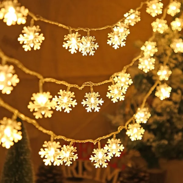 Uusi Vuosi 2024 Luovat Pajunoksavalonauhat 20 LEDiä Joulukoriste Kotiin Noel Kerst Xmas Koristelu Navidad 2023 F269-Warm 20LED