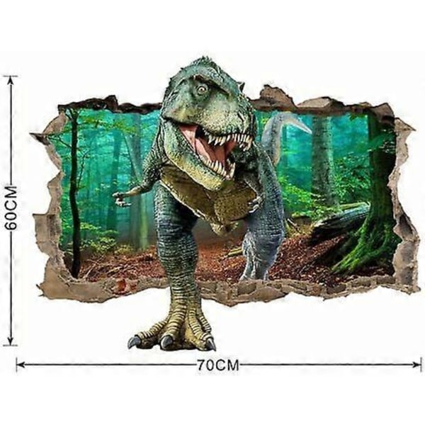 3D dinosaur klistremerker til vegg, 3D dinosaur veggklistremerker, dinosaur veggklistremerker for gutter, 3D dinosaur plakater, dinosaur plakater, klistremerker