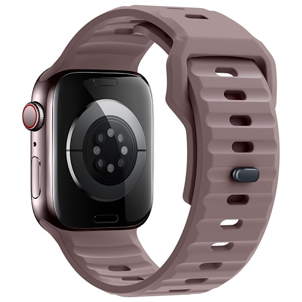 Klockarmband för Apple Watch iWatch 38/40/41/42mm universal rök lila