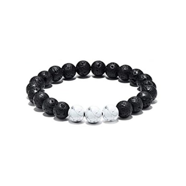 Naturstein 7 chakra energi Buddha perlearmbånd tigerøye stein Lapis Perlet livets tre Anheng fargerikt armbånd for kvinner Lava Stone