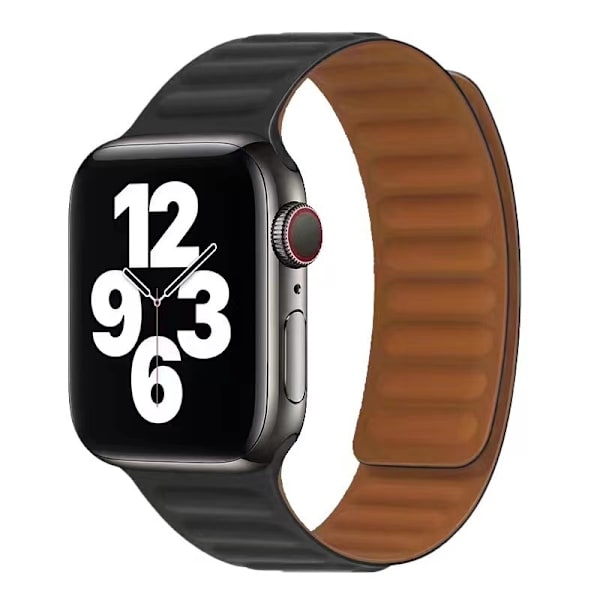 Klockarmband för Apple Watch iWatch 38/40/41mm anslutning svart