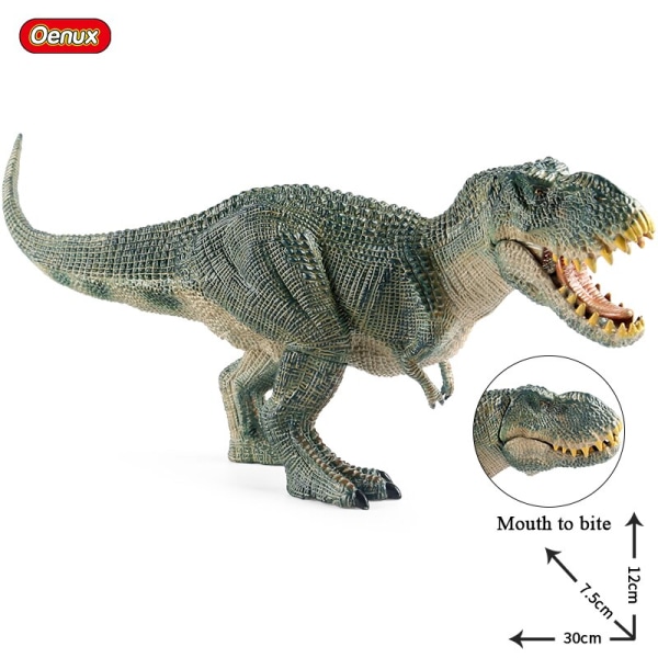 Ny Jurassic Indominus Rex Velociraptor Actionfigurer Savage Tyrannosaurus Dinosaur World Dyr Model PVC Samling Legetøj til Børn dinosaur model5
