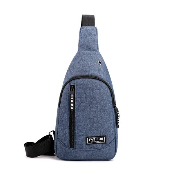 Korkealaatuinen ulkokäyttöön tarkoitettu polyamidi- ja nylon-olkalaukku matkustamiseen tai liiketoimintaan Blue【Model】
