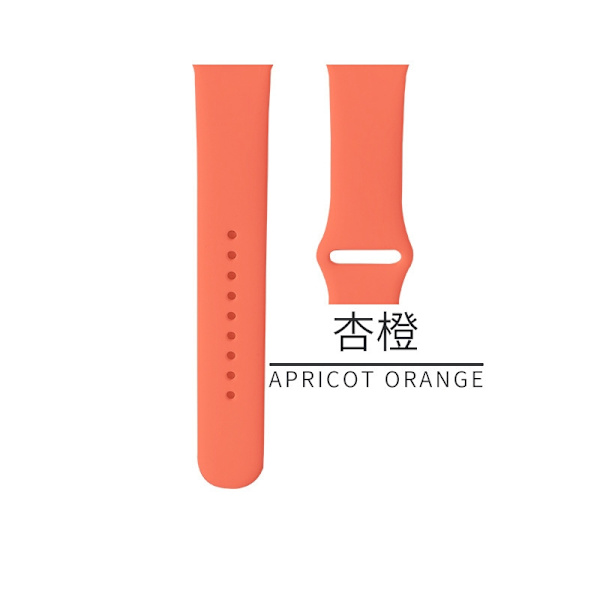 Kellon ranneke Apple Watch iWatch -kelloon. Soveltuu: 1-9 sukupolvi SE 38/40/41 standardi 50 aprikoosi oranssi