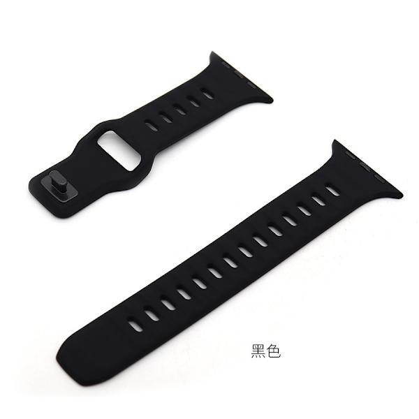 Kellon ranneke Apple Watch iWatch 42/44/45/49/46mm 0. sukupolvi musta