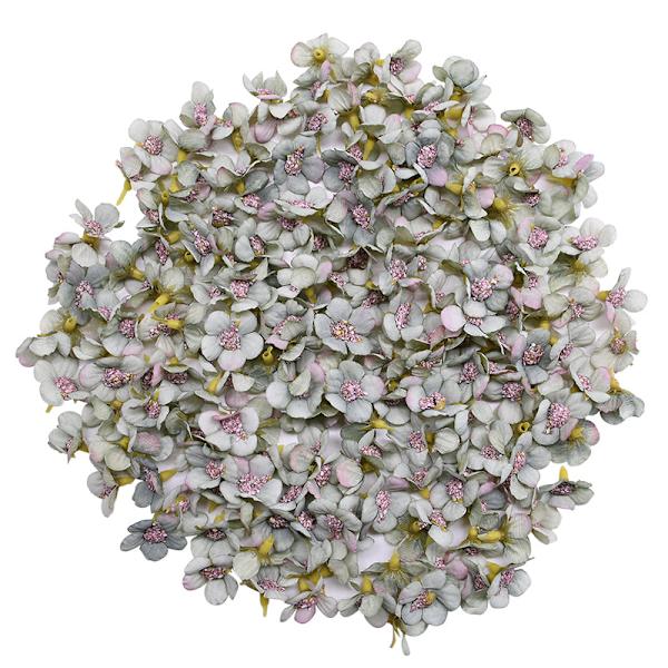 50 st 2 cm Flerfärgade Tusensköna Blomhuvuden Mini Konstgjorda Sidenblommor för Krans Scrapbooking Hem Bröllopsdekoration F19