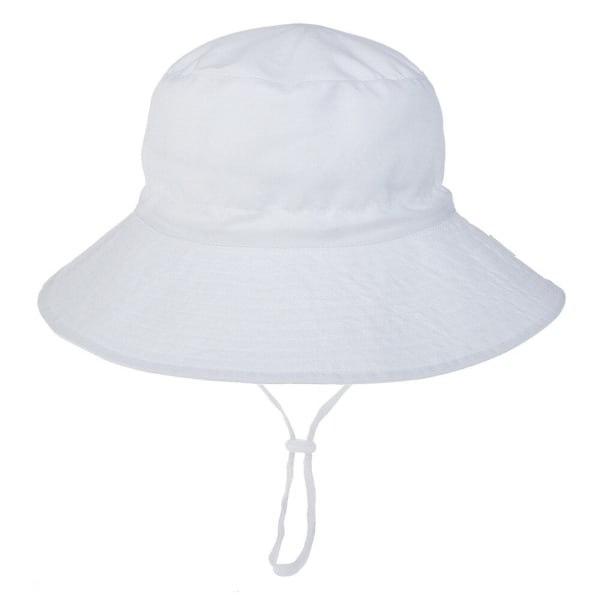 Sommar Baby Solhatt Barn Utomhus Nacke Öron Skydd Anti UV-skydd Strandhattar Pojke Flicka Badhattar För 0-8 År as pictures9 for 0-6 months