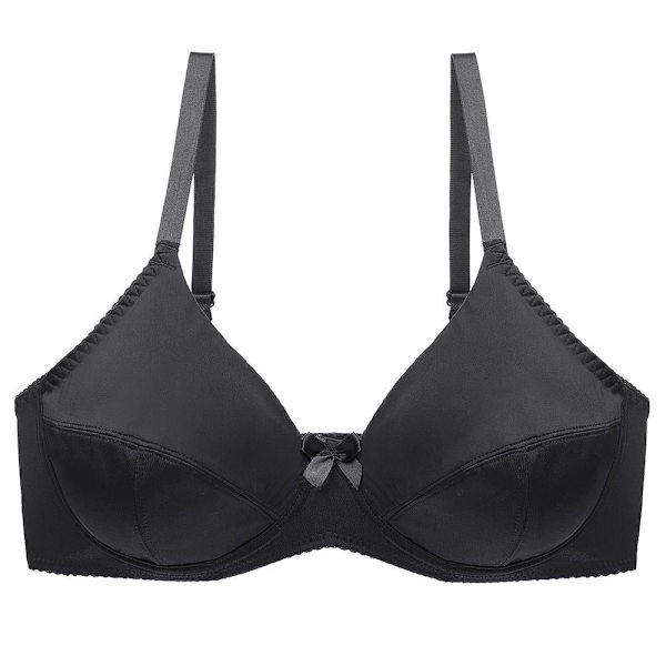 Naisten ison koon rintaliivit seksikkäät kukkaispitsiset rintaliivit vuoriton kaarituellinen Bralette-alusvaatteet Plus-koon rintaliivit Beige 85C
