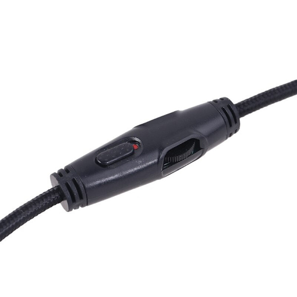 Til -HyperX Cloud Alpha/-HyperX Cloud Flight Hovedtelefonkabel Lydkontrol Hovedtelefonkabel Black