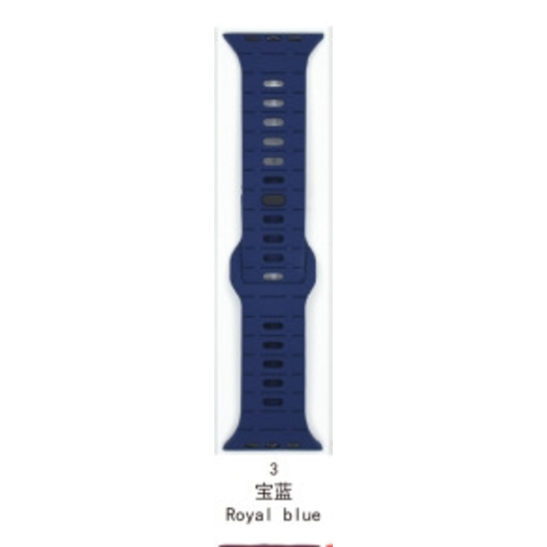 Klockarmband för Apple Watch iWatch 42-49MM Kungsblå