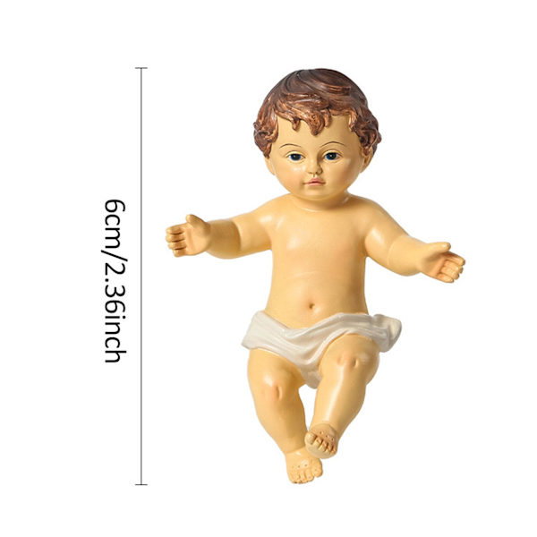 Juldekoration Eleganta Profiler Julkrubba Julprydnad Förtjusande Vacker Engelsk Bokstavsdekoration Plush doll