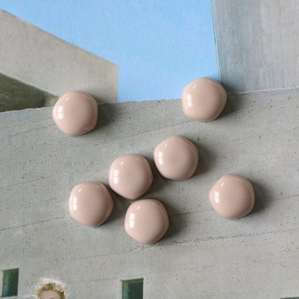10 KPL Pyöreitä jääkaappimagneetteja 15mm Pieniä jääkaappitarroja I Väri Magneetti Jääkaappimatto Matkamuisto Lahja Kodin Sisustus 10 PCS White