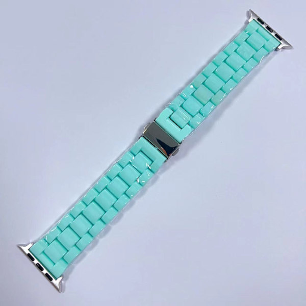Kellon ranneke Apple Watch iWatch -kelloon pöydälle 42/44/45/49mm vaaleansininen