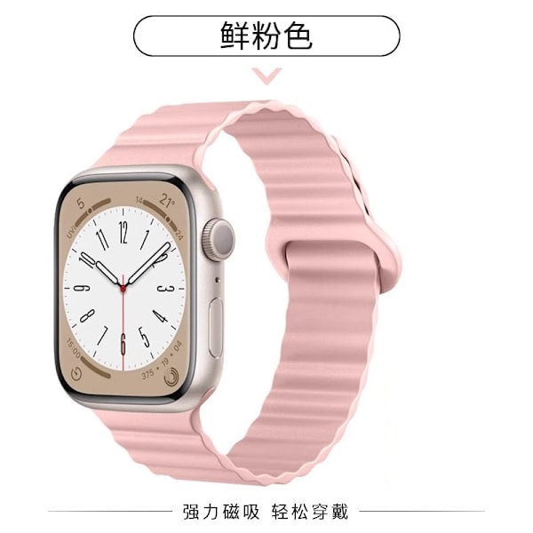 Klockarmband för Apple Watch iWatch Gäller: S10 42mm Rosa