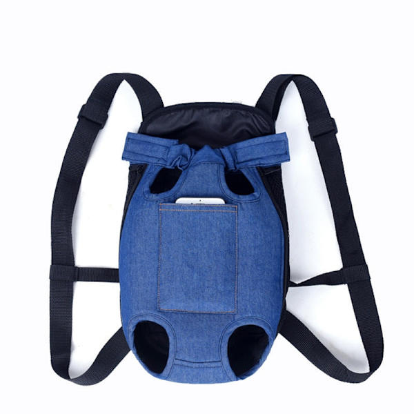Denim Lemmikkieläinten Koiran Reppu Ulkoiluun Matkustus Koiran Kissan Kantolaukku Pienille Koirille Pennuille Kedi Kantolaukut Lemmikkieläintuotteet Trasportino Cane Denim Navy M