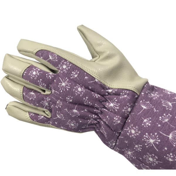 Trädgårdshandskar Arbete Plantering Hushållsarbete för Män Kvinnor Tåliga Rosbeskärning Med Långt Underarmskydd Long purple-8691 One size fits all
