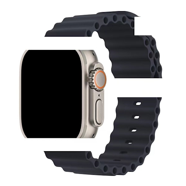 Urrem til Apple Watch iWatch 42/44/45/49mm Midnight