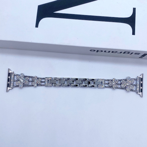 Klockarmband för Apple Watch iWatch 38-40-41mm Silver