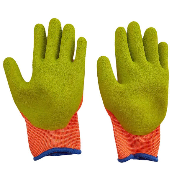 1 Par Barnehagehagehansker Slitesterke Vanntette Hansker Anti-stikk Anti-bitt Samle Skjell Beskyttelseshansker For Barn rose red